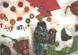 Yuriy Pestov; T Eat Drink, 2000, Original Printmaking Other,   cm. 