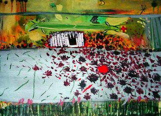 Raluca Spataru; Accident, 2004, Original Painting Oil,   inches. 