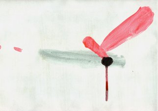 Raluca Spataru; Pink Muskito, 2006, Original Paper, 31 x 21 cm. 