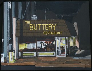 Dana Smith; The Buttery, 2007, Original Painting Acrylic, 28 x 2 inches. Artwork description: 241         Acrylic painting on stretched linen.       ...