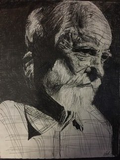 Refael Blechman; Craig, 2016, Original Drawing Ink, 10 x 13 inches. 