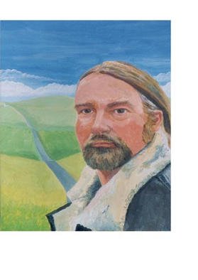 Ron Wilkinson; Ned Smyl At The Creg, 2003, Original Painting Acrylic, 12 x 18 inches. Artwork description: 241 Now located in Walton on the Hill UK...