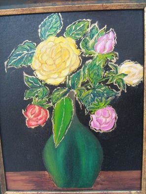 Rosica Simeonova; Rose, 2012, Original Painting Oil, 30 x 40 cm. Artwork description: 241         oil painting        ...