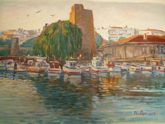 Nermin Alpar; Sinop1, 2009, Original Painting Oil, 50 x 40 cm. 