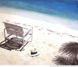 Yoli Salmona, 'Hat And Chair ', 2012, original Printmaking Giclee, 54 x 45  cm. Artwork description: 1758 An image first borrowed by French publisher Flammarion, and the subject of a new edition.The image is available as a quality giclee reproduction on Archival Hahnemuhle paper 310gsm...