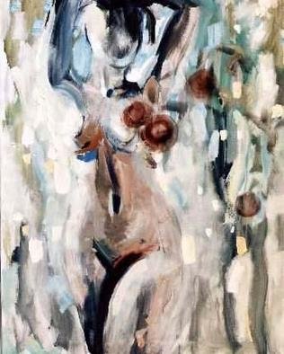 Sergej Jakovlev; Apple Garden, 2002, Original Painting Oil, 80 x 100 cm. 