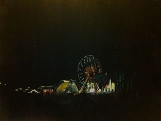 Sheila Mccarron; Ferris Wheel, 2014, Original Painting Acrylic, 8 x 10 inches. Artwork description: 241       Acrylic on Board     ...