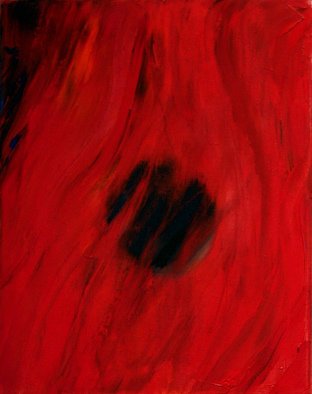 Veronica Shimanovskaya; Fire, 2011, Original Painting Oil, 12 x 14 inches. 