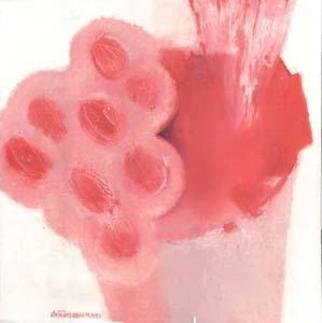 Stepan Koren; Red, 2003, Original Painting Oil, 100 x 100 inches. 