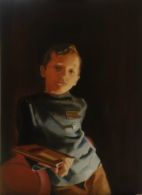 Stephanie Vandem; Lucas, 2009, Original Painting Oil, 50 x 70 cm. Artwork description: 241  commissions accepted ...