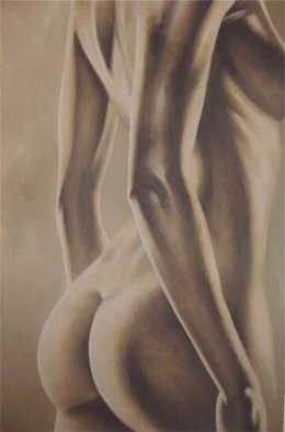 Steve Coughlin; Nude 2, 2011, Original Painting Acrylic, 24 x 36 inches. Artwork description: 241   original painting of a nude woman          ...