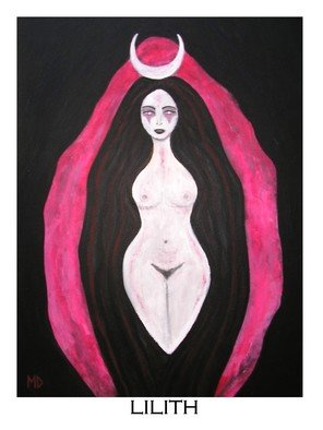 Matthew De Haven; Lilith, 2009, Original Painting Acrylic, 18 x 24 inches. 