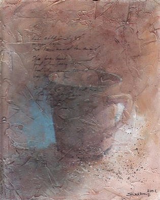 Thor-Leif Strindberg; No Title 021025 8, 2002, Original Painting Other, 22 x 27 cm. 