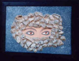 Anneliese Fritts; Curiosity, 2004, Original Mixed Media, 27 x 21 inches. Artwork description: 241  This artwork is part of the 