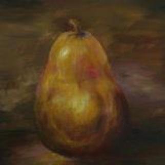 Susan Barnett-Jamieson; Santana Pear, 2012, Original Painting Acrylic, 8 x 8 inches. 