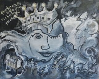 Suzanne Caron; Beautiful Parade, 2012, Original Painting Acrylic, 30 x 24 inches. Artwork description: 241 Beautiful Parade, The gh paintings, satirical, inspired by Gregory Hoskins...