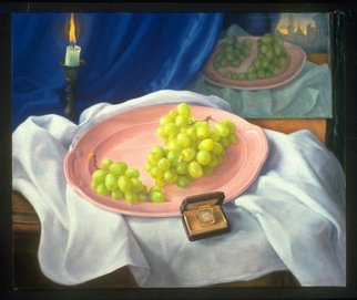Sofia Wyshkind; One Life Time, 1999, Original Painting Oil, 24 x 20 inches. Artwork description: 241  Repetition of the same motive of still life done with distance of time 30 years. ...