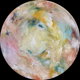 Nigel Yates; Sphere, 2016, Original Painting Acrylic, 35 x 35 cm. Artwork description: 241     Landscape, Abstract       ...