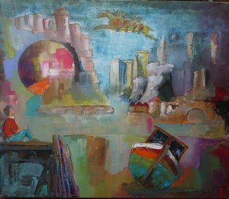 Thierry Merget; Le Cheval Bayard 1, 2016, Original Painting Acrylic, 70 x 60 cm. Artwork description: 241  horses, liberti? 1/2, cheval de troie, grafity, , bridge, chess child, boat, tower, balloon, centrale nuclear, blue horsemen, tower, travel, bridge, forest, books, balloon, horse, chess, babel, window, factory, child, girl, boat, history, red horse, castle, babel, bridge, stair, , chess, tower, tree, forest, miting, dialogue, book, reader, woman, girl, ...