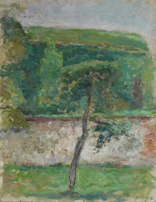 Marza Traian; Pine, 2009, Original Painting Oil, 60 x 80 cm. Artwork description: 241   landscape   ...