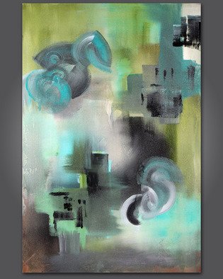 Paul Harrington; Open Windows, 2011, Original Painting Acrylic, 36 x 24 inches. Artwork description: 241          Original abstract painting, stretched canvas, acrylic, modern, contemporary, surreal, large art, texture, fine art         ...