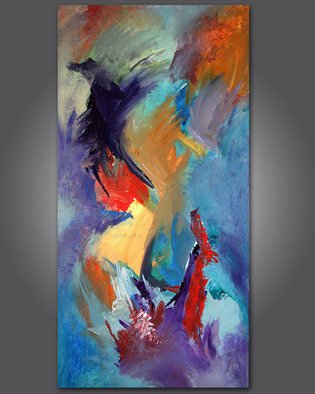 Paul Harrington; Pascal, 2011, Original Painting Acrylic, 48 x 24 inches. Artwork description: 241  Original abstract painting, stretched canvas, acrylic, modern, contemporary, surreal, large art, texture, fine art ...
