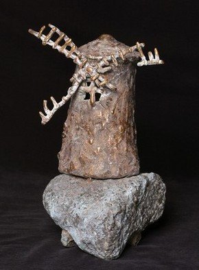 Tsveta Krusteva; Do Quixote Has Gone, 2003, Original Metalsmith, 23 x 12 cm. 
