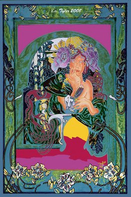B.w. Tyler; 170    ART NOUVEAU 1     ..., 2008, Original Digital Print, 29.5 x 42 cm. Artwork description: 241                                                                               Description: : DIGITAL PRINT. . . . . . A3, WITH BOARDER, FOR FRAME MOUNT. . . . . EITHER ON CARBOARD OR CANVAS PAPER [ PLEASE STATE WHICH] . . . . LAMINATED IN GLOSS OR MATT [ PLEASE STATE WHICH] . . . . . NOT SUITABLE FOR ROLLING. . . . . CAN ALSO BE SUPPLIED NOT LAMINATED . . . . . . ABSOLUTE ARTS LISTINGS ADDITIONAL INFORMATION: 1: Prices quoted DO NOT include ...
