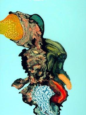 Bruce Riley; Biomorph, 2008, Original Painting Other, 36 x 48 inches. 