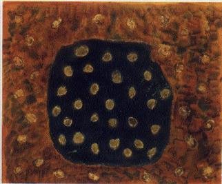 Varda Carmeli; Close To Earth Close To Heaven, 1999, Original Mixed Media, 120 x 100 cm. 
