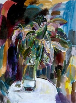 Velemir Pankratov; Lilies, 2013, Original Painting Oil, 60 x 80 cm. Artwork description: 241  flowers      ...