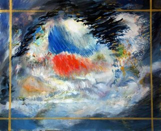 Vagik Iskandaryan; In Search Of Light Series 13, 2010, Original Painting Acrylic, 11 x 15 inches. 