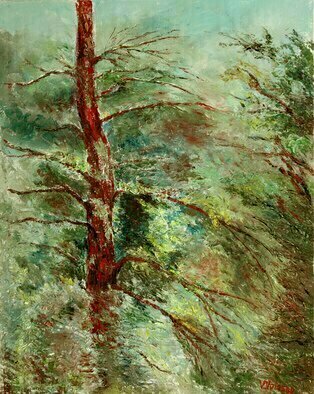 Vladimir Volosov; Lonely Old Tree, 2020, Original Painting Oil, 16 x 20 inches. Artwork description: 241 I offer free shipping across the planet as my gift to you   the buyer        There is no doubt that visual art is a powerful medium. It has the ability to inspire and to move us deeply.The author s goal to engage the viewer in the creative ...