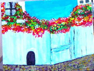 Vincent Sferrino; Spanish Courtyard, 2003, Original Painting Acrylic, 14 x 11 inches. Artwork description: 241  This was painted during a visit to Spain ...