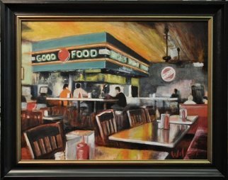Wayne Wilcox, 'Dyers Afternoon', 2010, original Painting Oil, 24 x 18  x 1 inches. Artwork description: 1911  Dyers Beale Street Memphis   ...