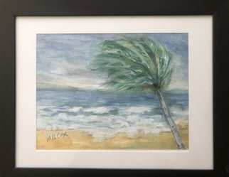 Wayne Wilcox; Seascape 1, 2020, Original Watercolor, 11 x 8.5 inches. Artwork description: 241 Seascape...