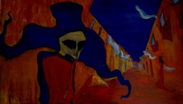 Alina Suleimen  'Dream', created in 2001, Original Painting Oil.