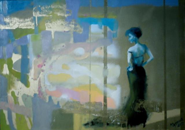 Anna Zygmunt   'ON HER WAY  2012', created in 2012, Original Painting Oil.
