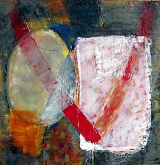 Antoaneta Hillman: 'Different', 2011 Encaustic Painting, Abstract.           encoustic, painting, pink, spiritual, energy         ...