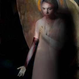Reinhardt Sobye Artwork An Angel Named Mankind, 2015 Digital Art, Christian