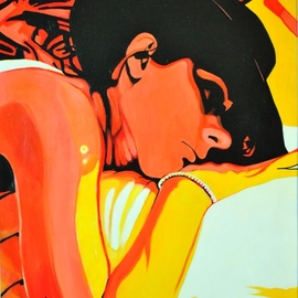 Maria Natoli: 'anna I', 2005 Oil Painting, Portrait. 