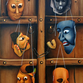 Multi Faced Mask By Abbas Batliwala