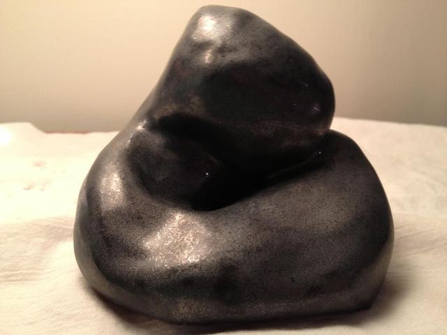 Robin Hutchinson  'Single Embrace', created in 2013, Original Sculpture Ceramic.