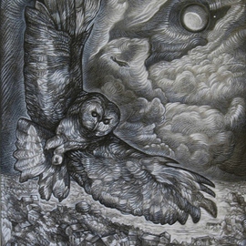 Owl And Moon, Austen Pinkerton