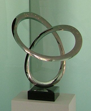 Wenqin Chen: 'Infinity Curve No1', 2006 Steel Sculpture, Abstract. stainless steel sculpture, monumental sculpture, varied commissions available, up scale available, corporate sculpture, public sculpture. ...