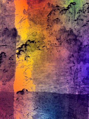 Bernadette  Rivera: 'Rainbow Pond', 2016 Mixed Media Photography, Abstract.                                                         Creative abstract photography and manipulation                                                         ...