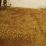Bonie Bolen: 'November Field', 2005 Pastel, nature.  Pastel on colored paper. ...