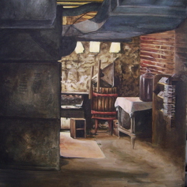 Bonie Bolen: 'The Recipe', 2004 Oil Painting, Home. 