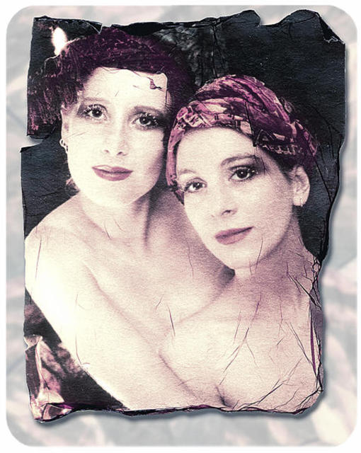 Brian Yungblut  'Spiritual Sisters', created in 1998, Original Printmaking Giclee.