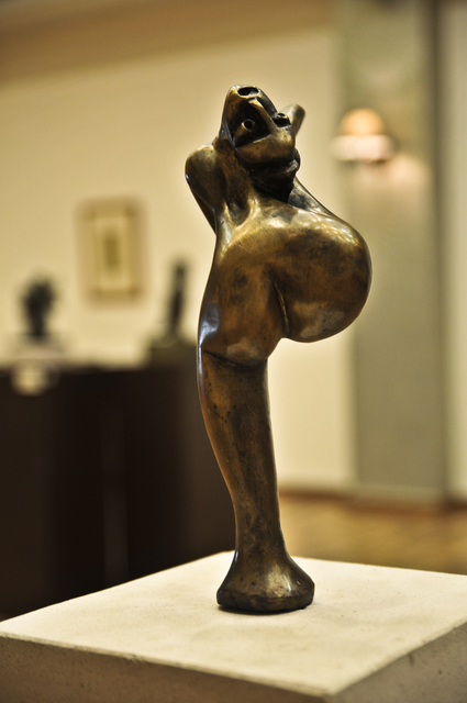 Catalin Geana  'Ballerina', created in 2012, Original Sculpture Bronze.